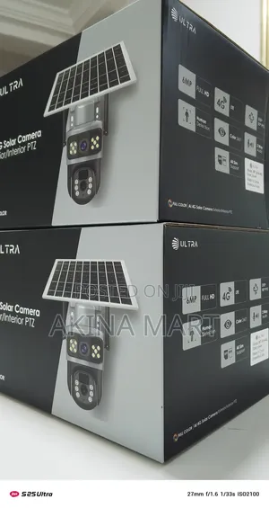 4g Dual Lens PTZ Solar Camera