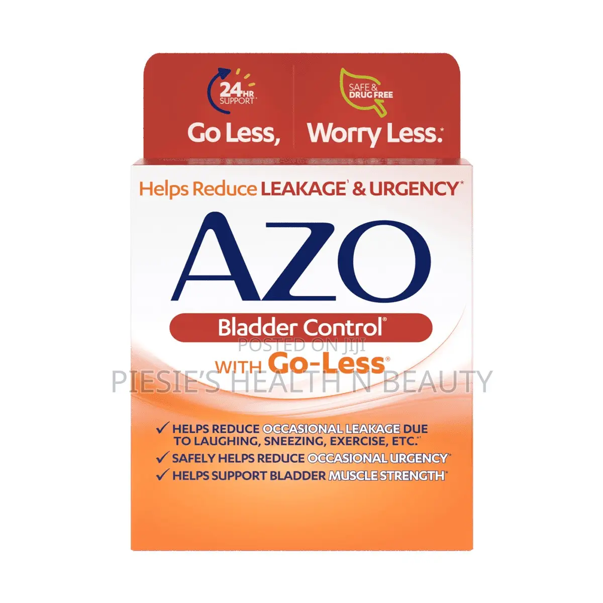 Azo Bladder Control With Go-Less 54capsules