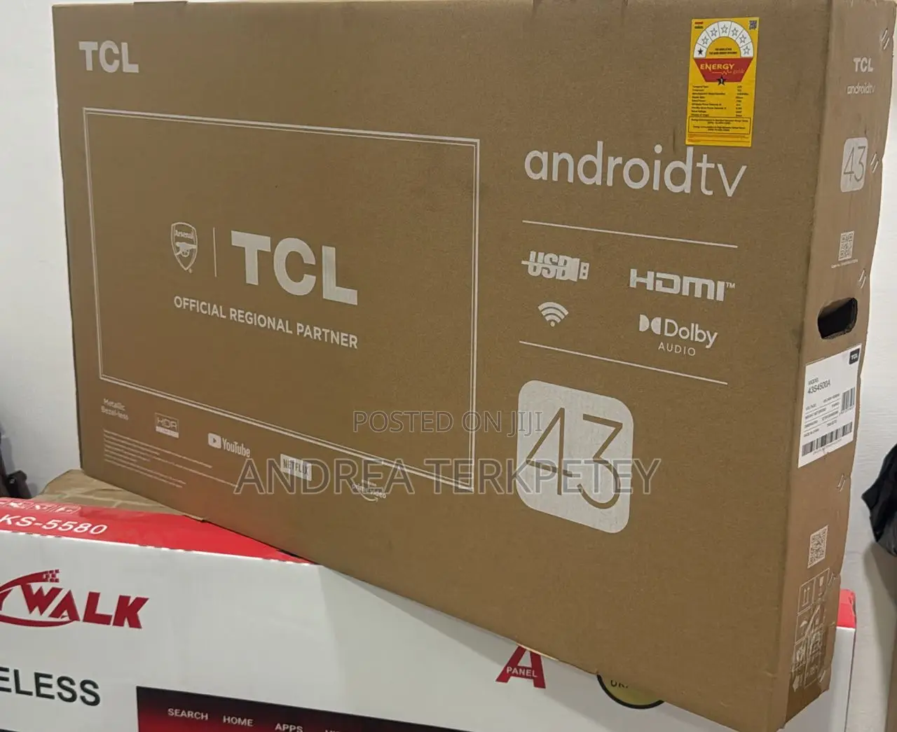 TCL Smart Tv 43”