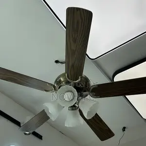 Vintage Ceiling Fan With Light
