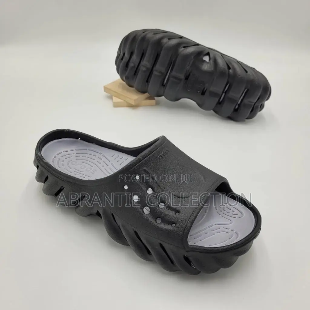 Crocs Echo Slides Black/ Ash