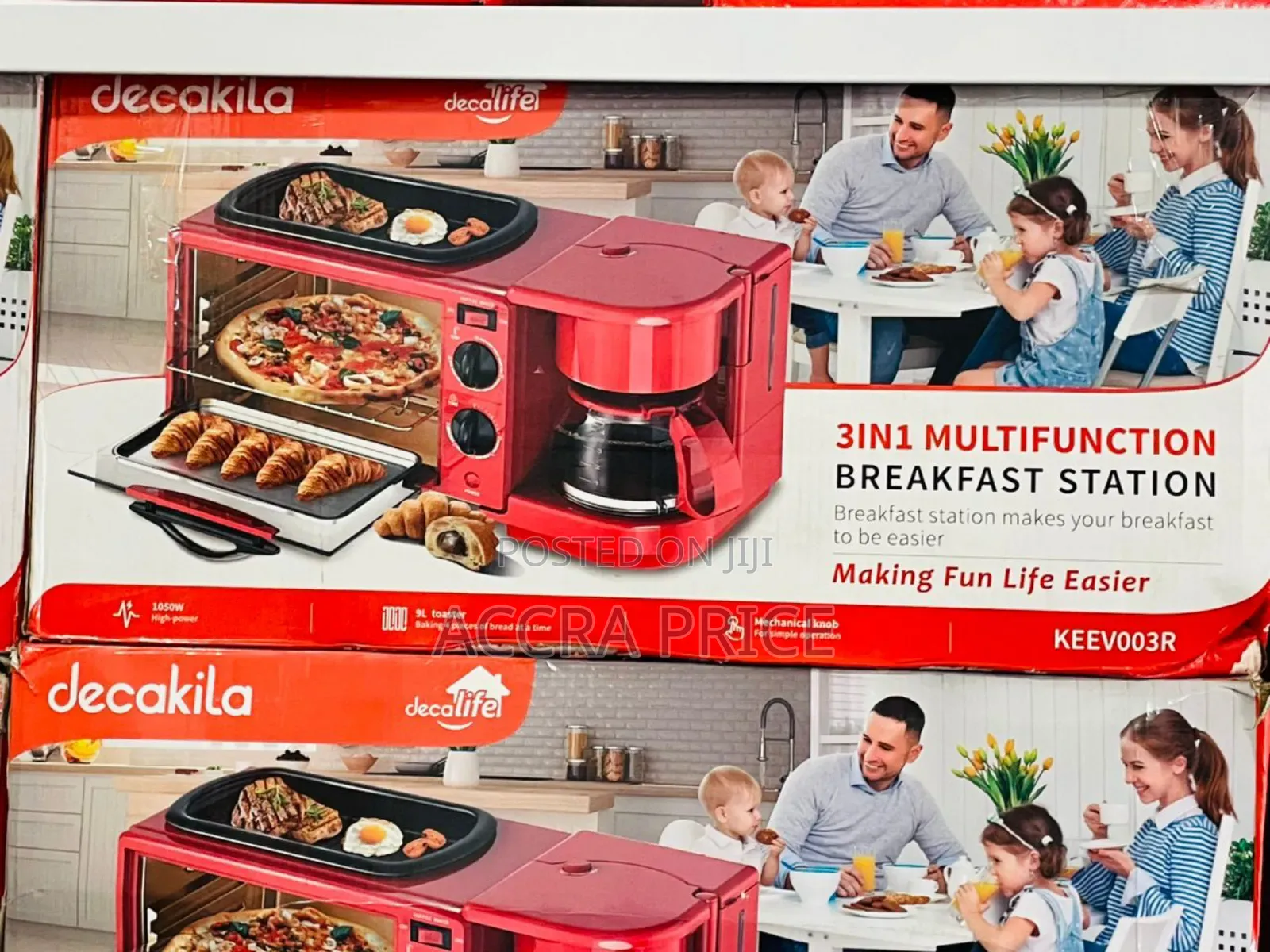 Decakila 3in1 Multifuntion Breakfast Station