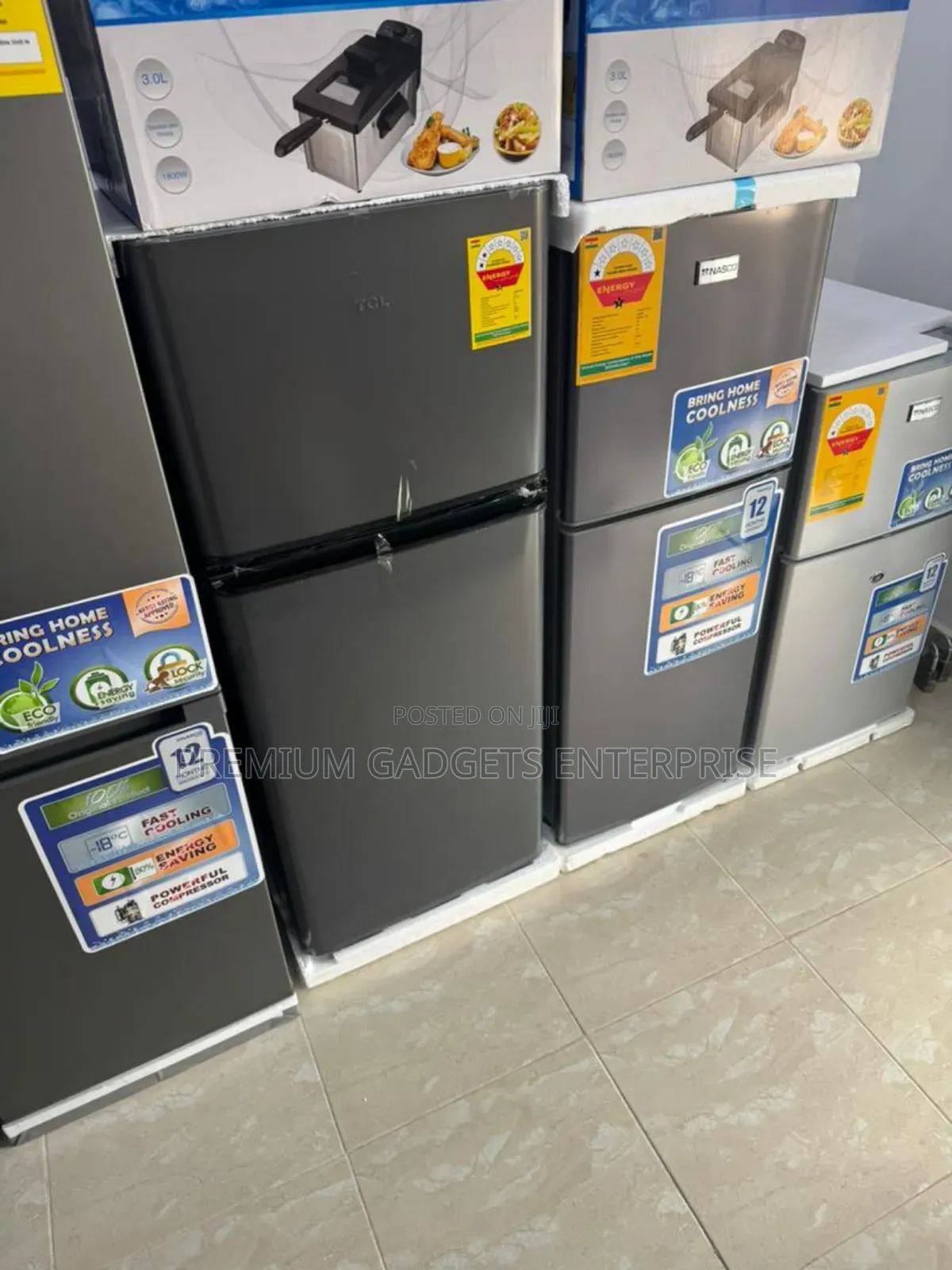 TCL Promotional Price 118litres Top Mount Refrigerator