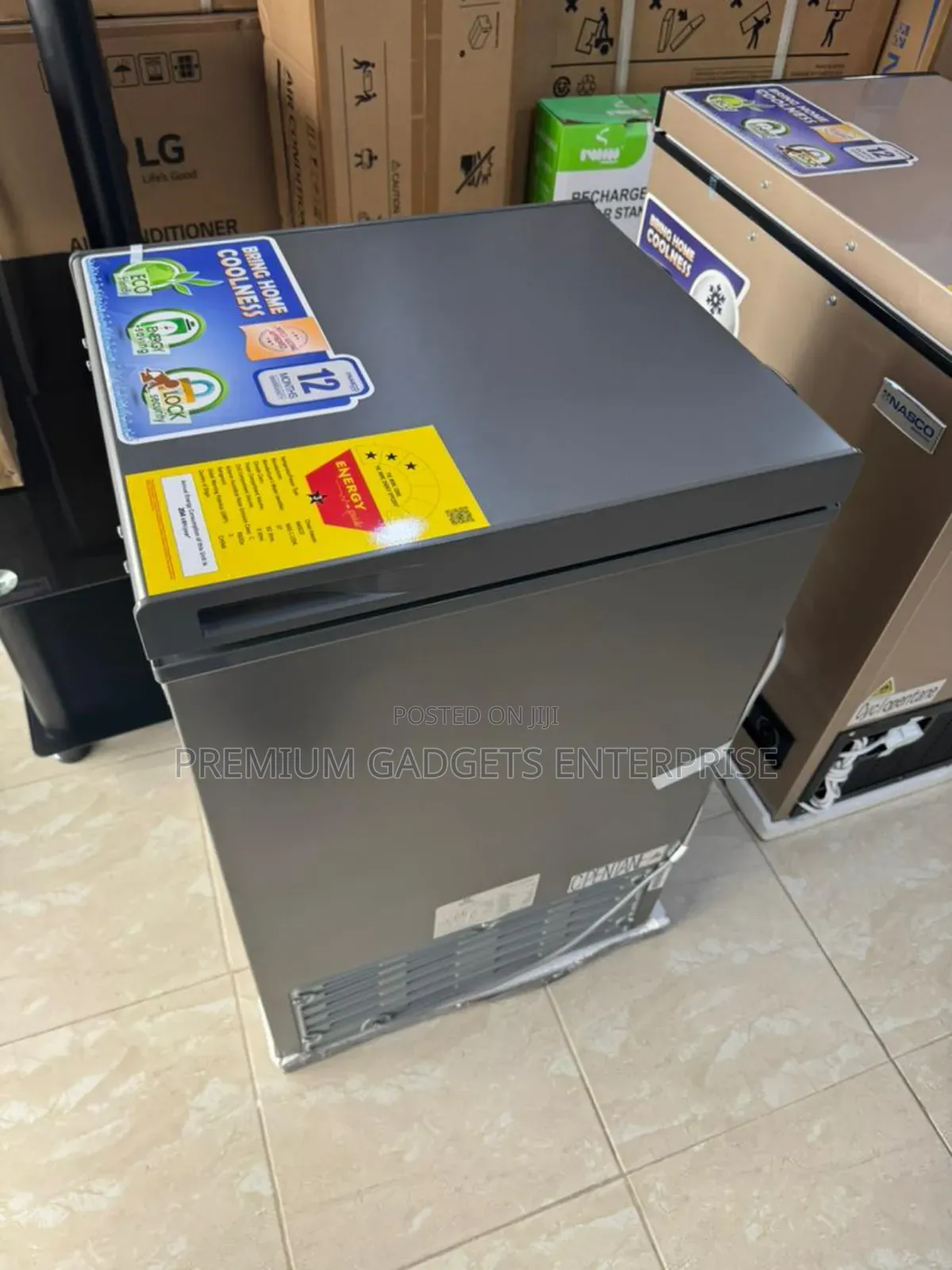 Nasco 100ltr Small But Might Chest Freezer, 3 Stars