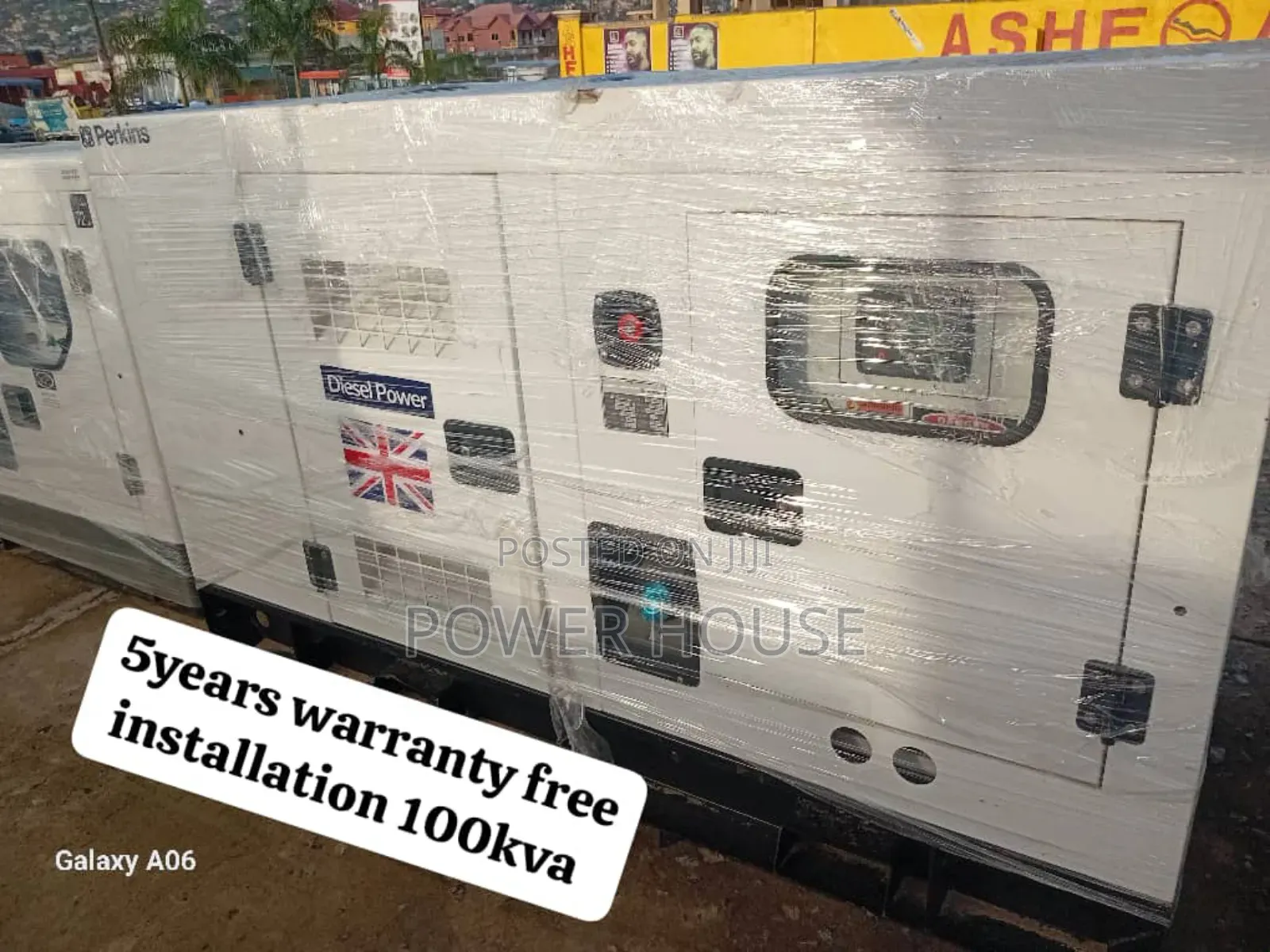 Bravo Duck 100kva Perkins Diesel Plant