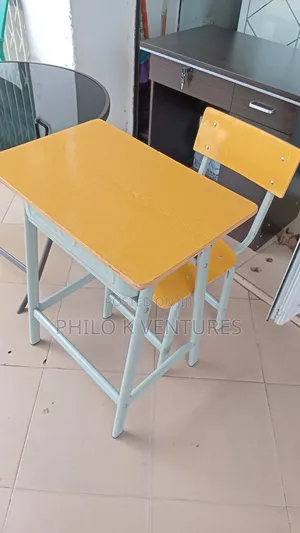 Yellow Study Desk