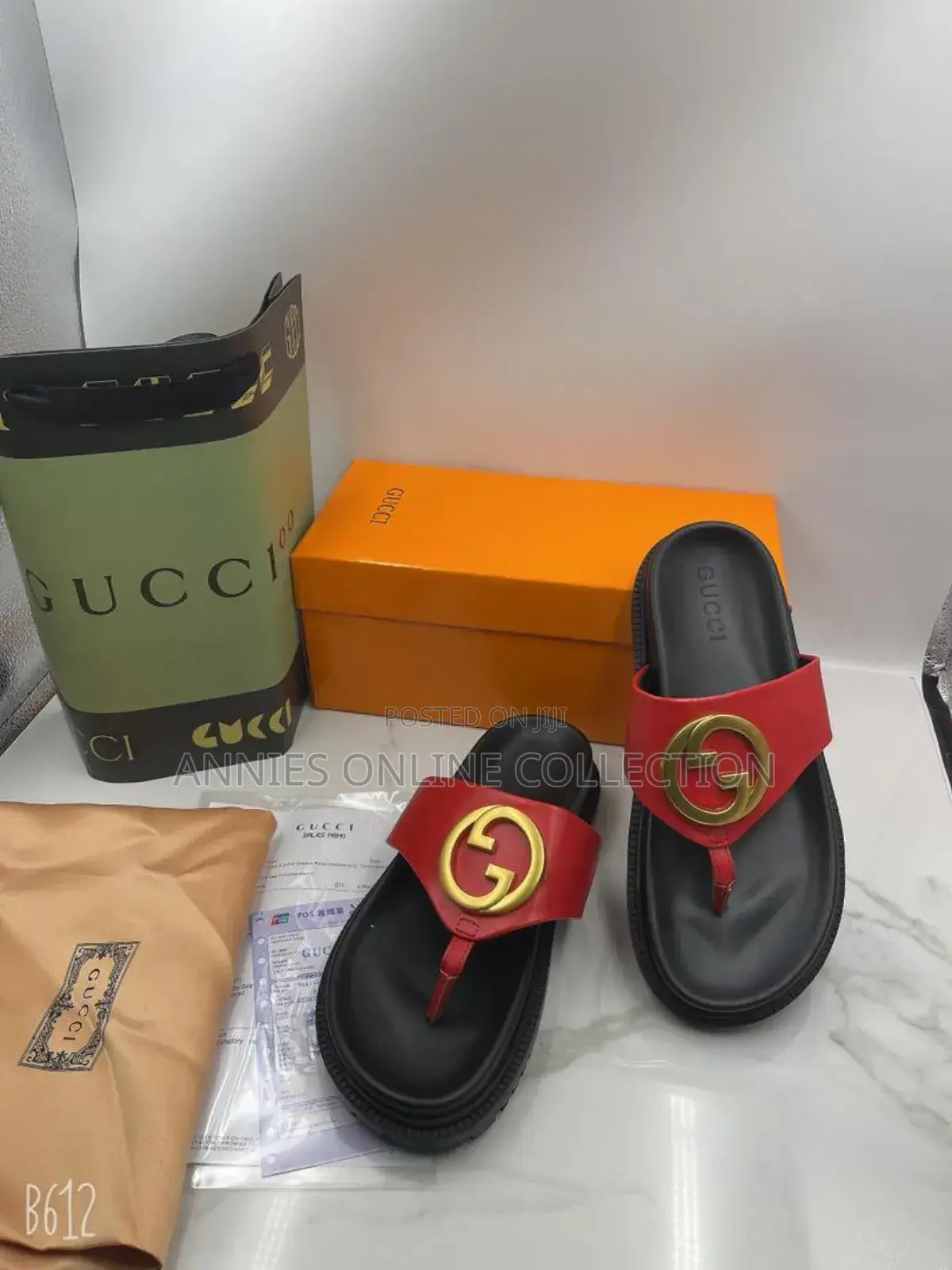 Original Designer Slippers in Box