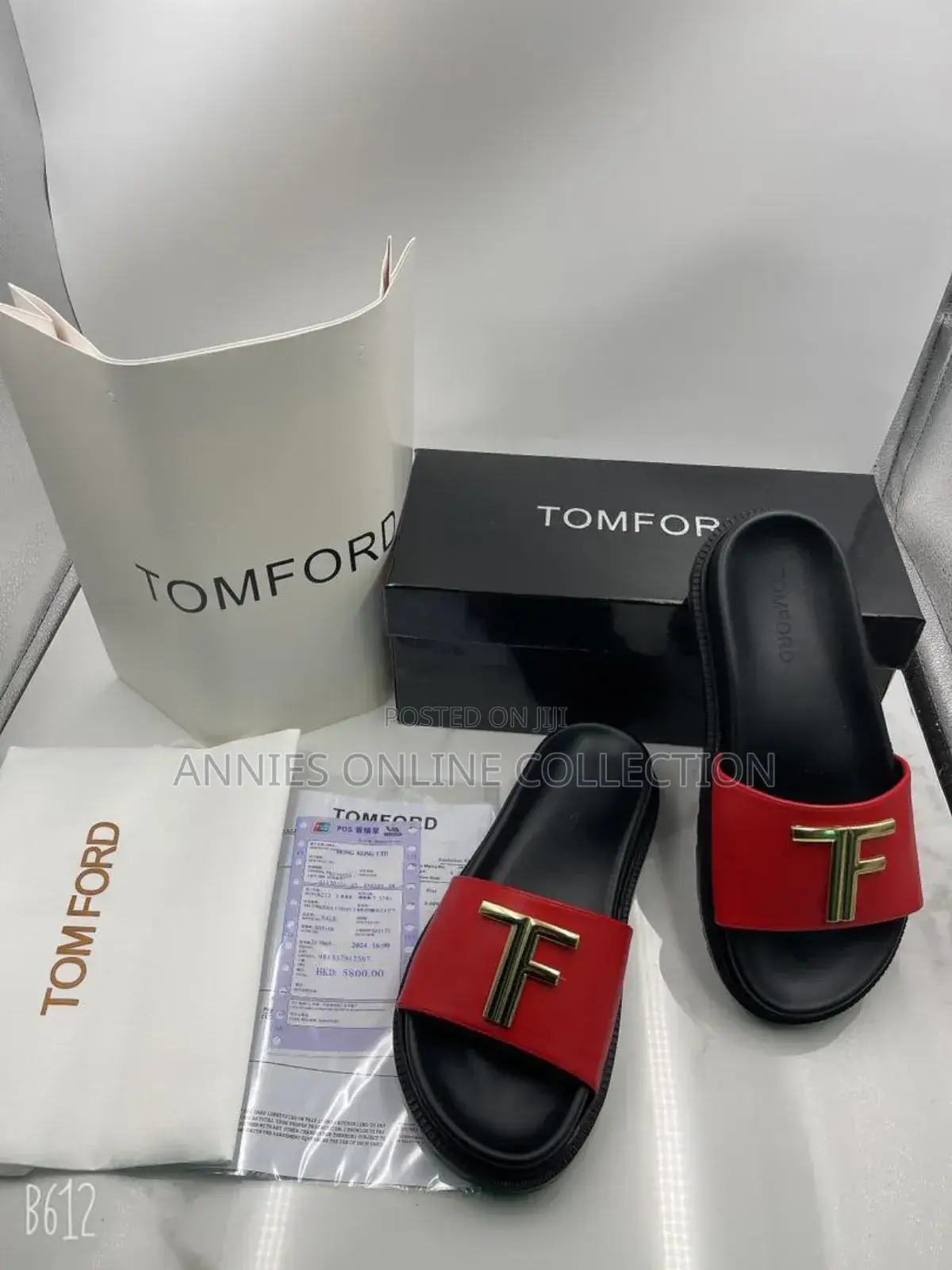 Original Designer Slippers in Box