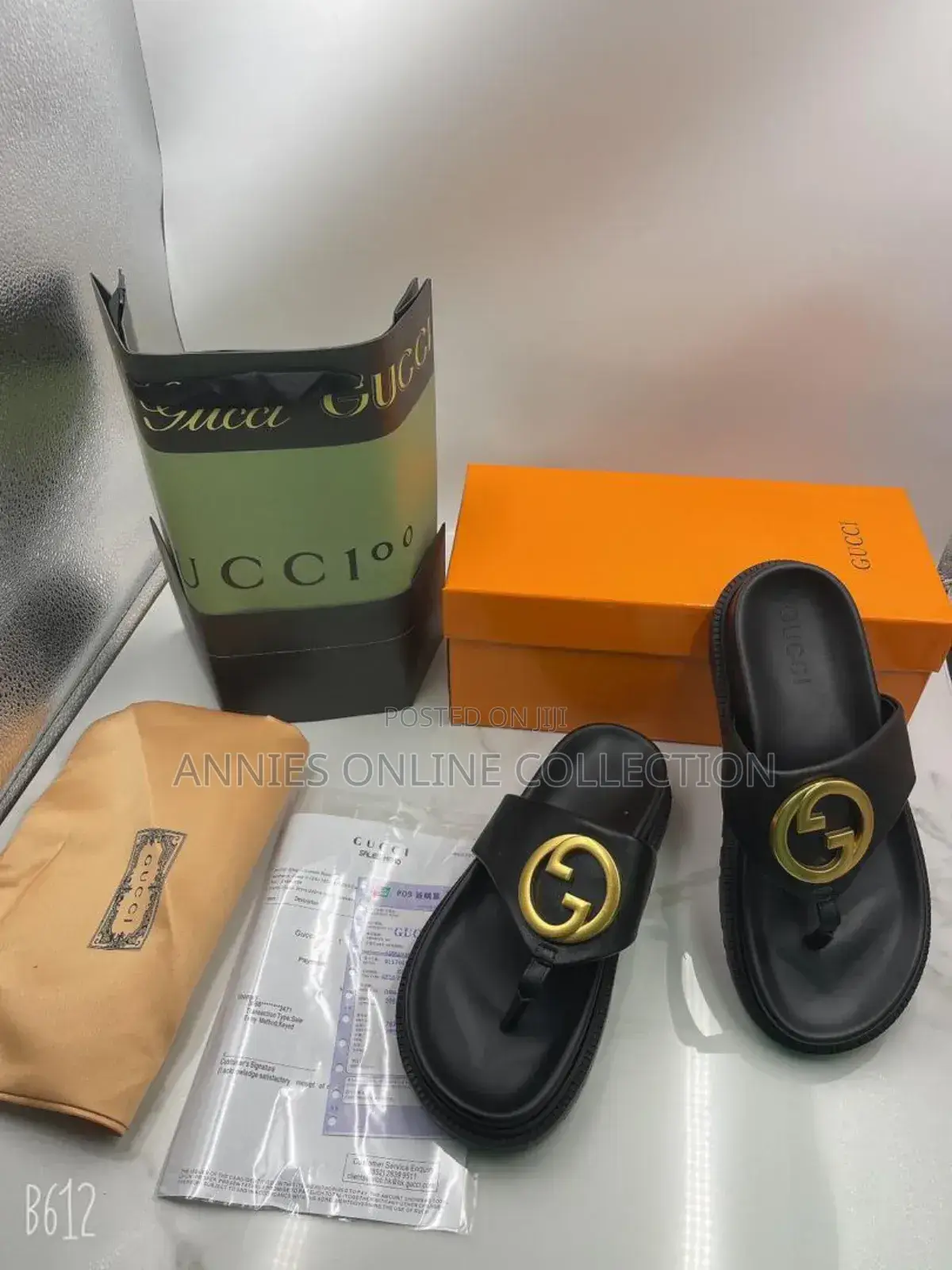 Original Designer Slippers in Box