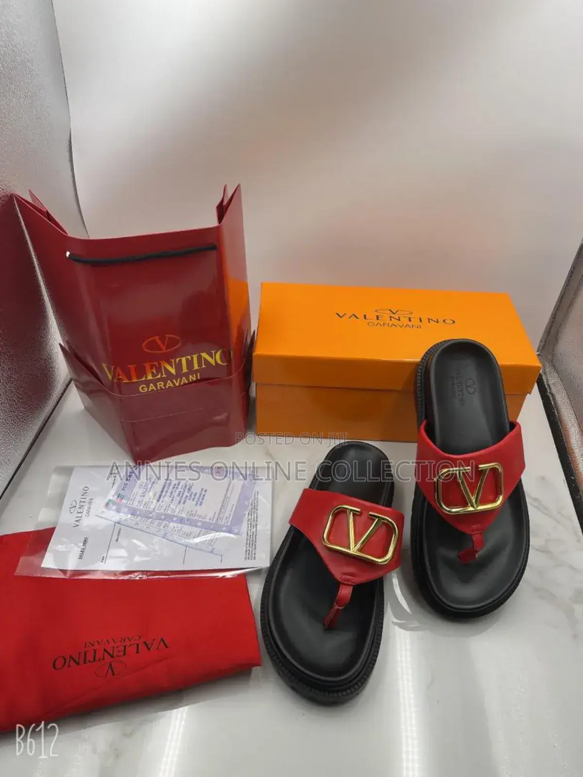 Original Designer Slippers in Box