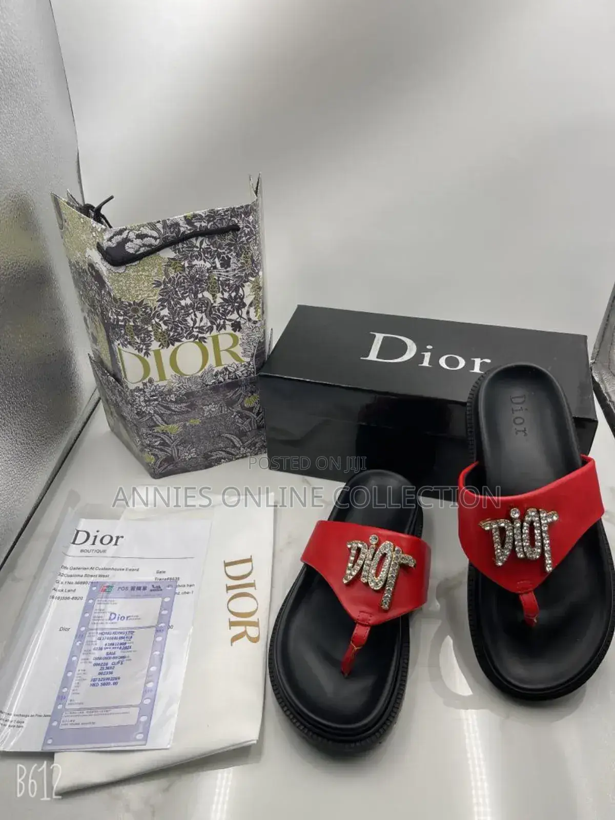 Original Designer Slippers in Box