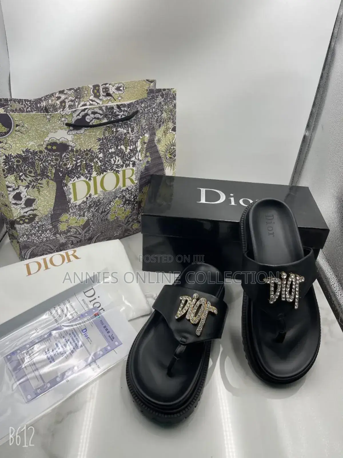 Original Designer Slippers in Box
