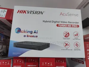Hikvision 16 Channel DVR 5mp Acusence Two Ways Audio Ai