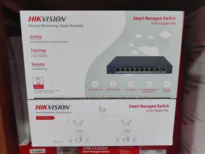 Photo - Hikvision Switch 8 Port Gigabyte Smart Managed Poe