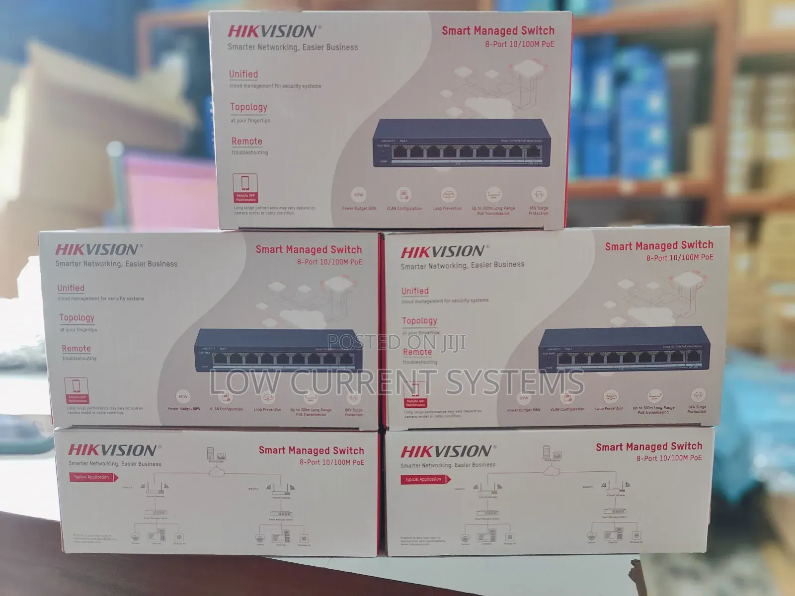 Hikvision Switch 8 Port Smart Managed Poe