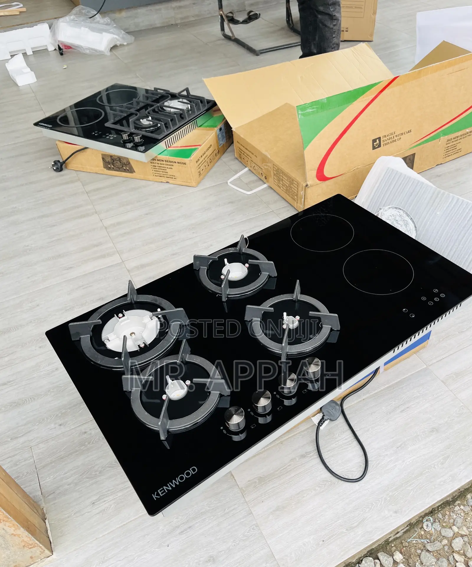 Shop Quality Kenwood 90cm 4 Gas + 2 Electric in Built Hob.