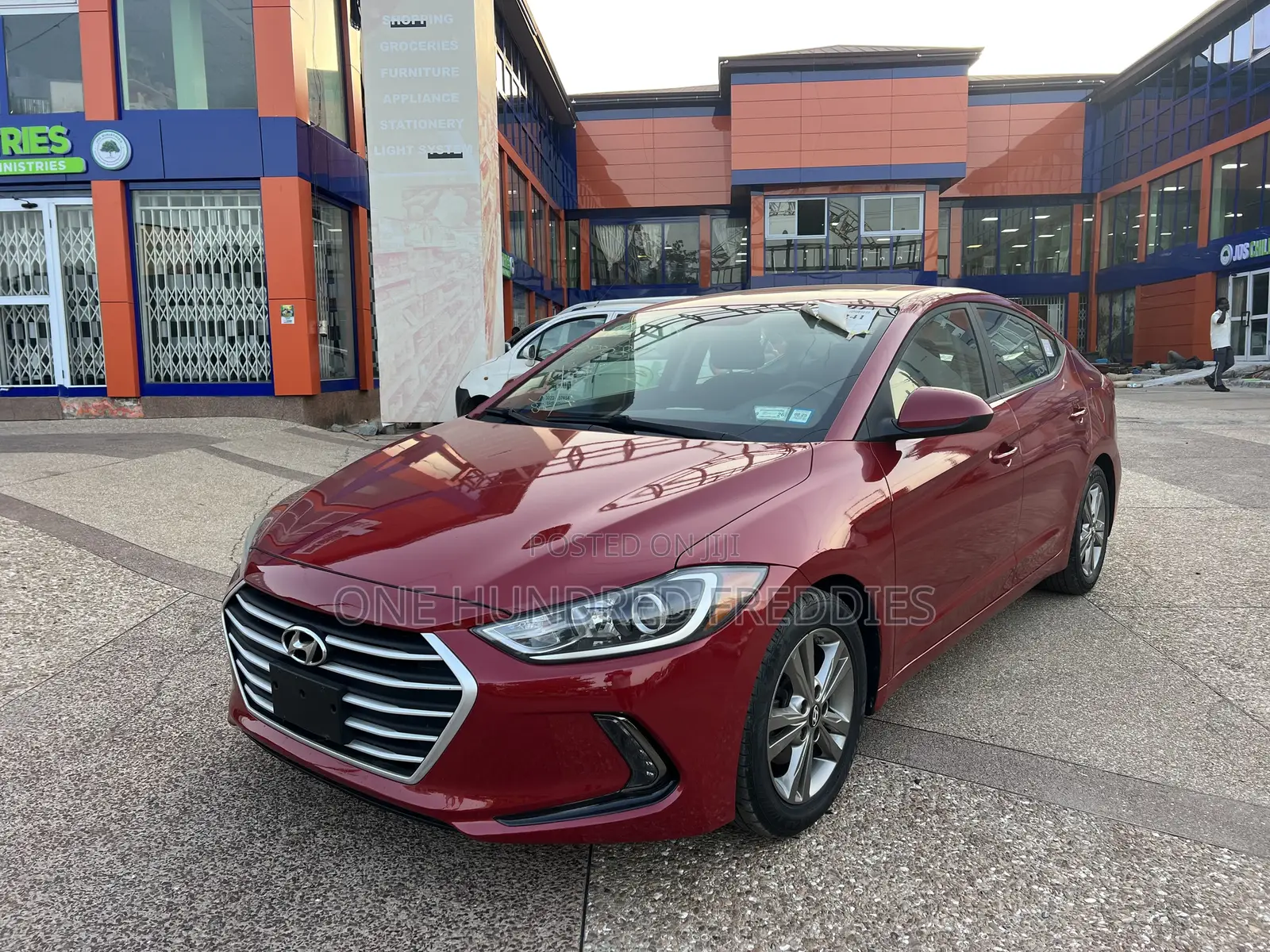 Hyundai Elantra 2017 Red