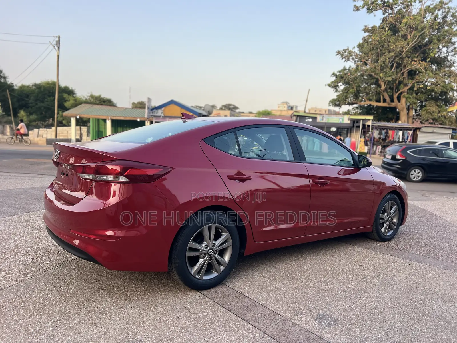 Hyundai Elantra 2017 Red