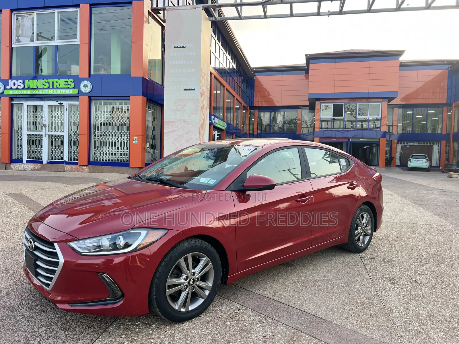 Hyundai Elantra 2017 Red