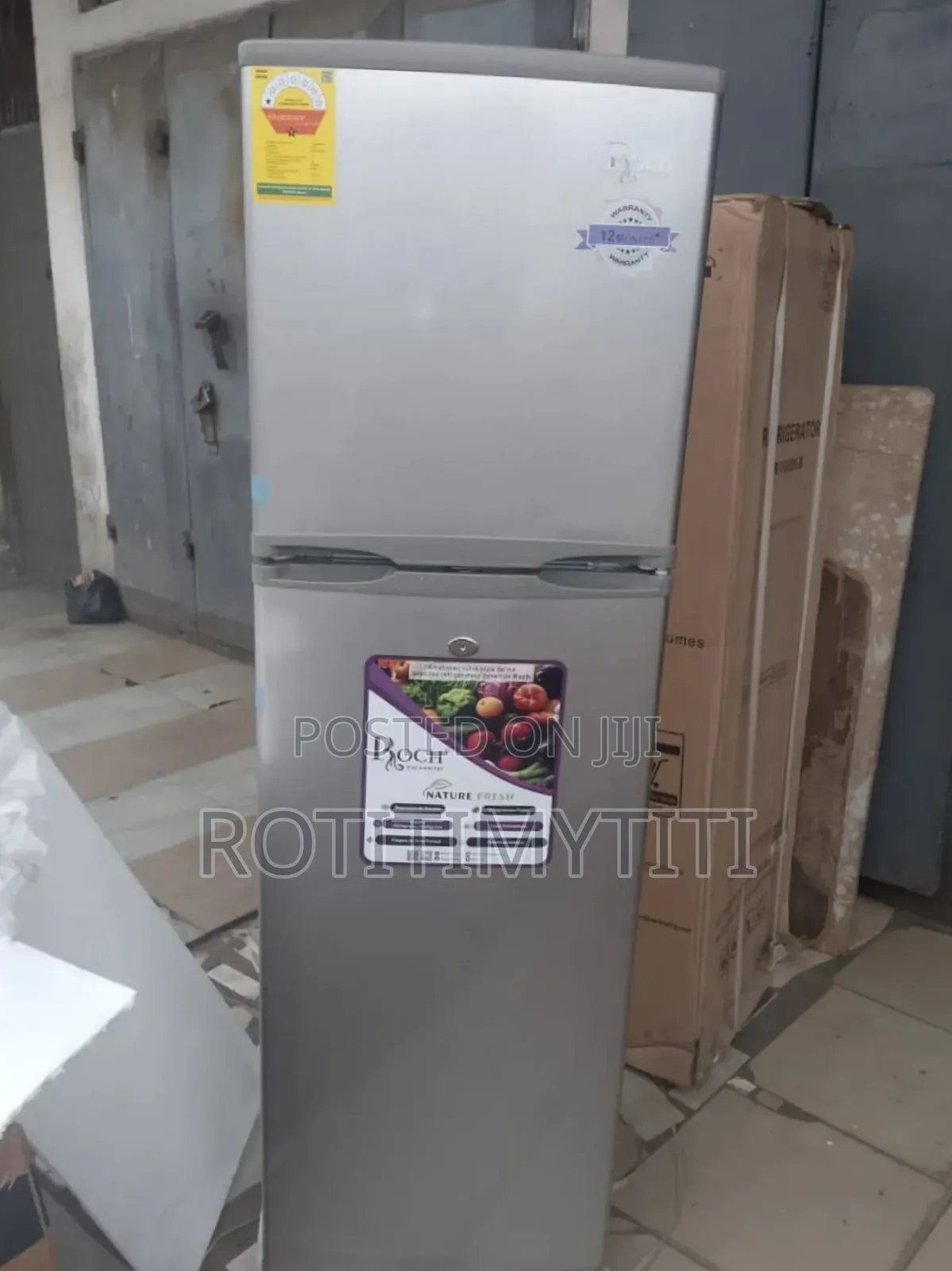 Combi Double Door Roch 165liters Refrigerator