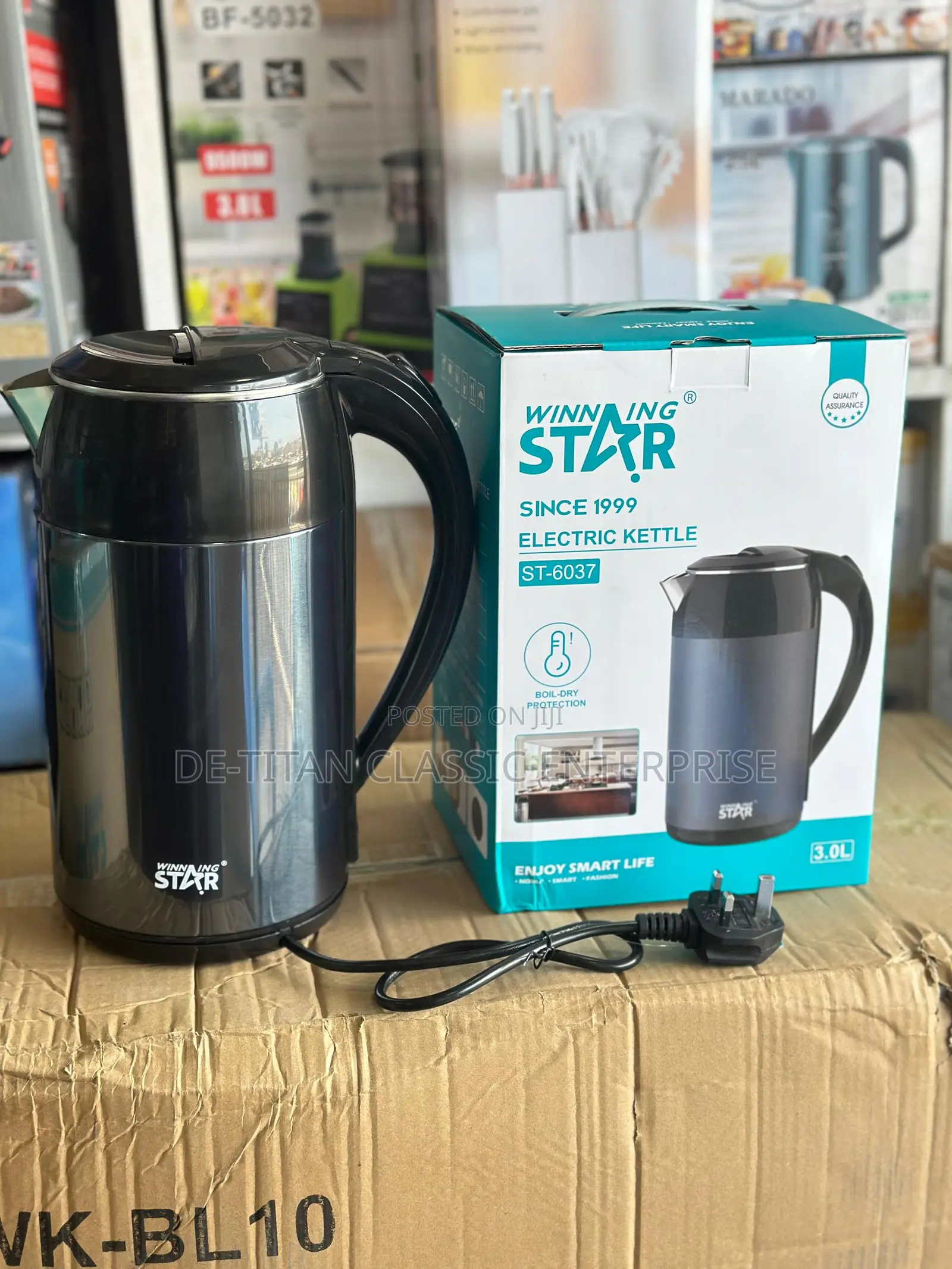 High Quality Electric Large Volume Kettle - 3 Litre