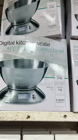 Digital Kitchen Scale (Stainless Steel)