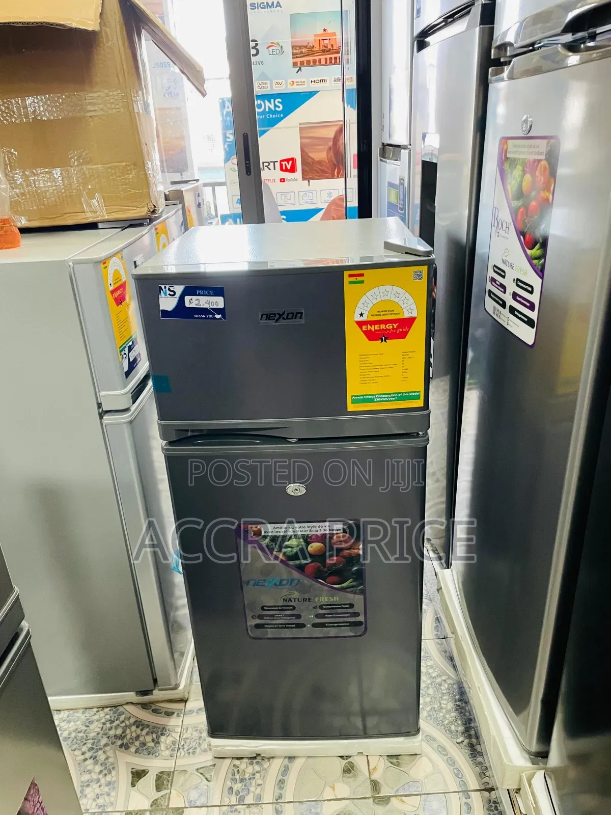 Nexon Double Door Fridge NFR-125dt-J