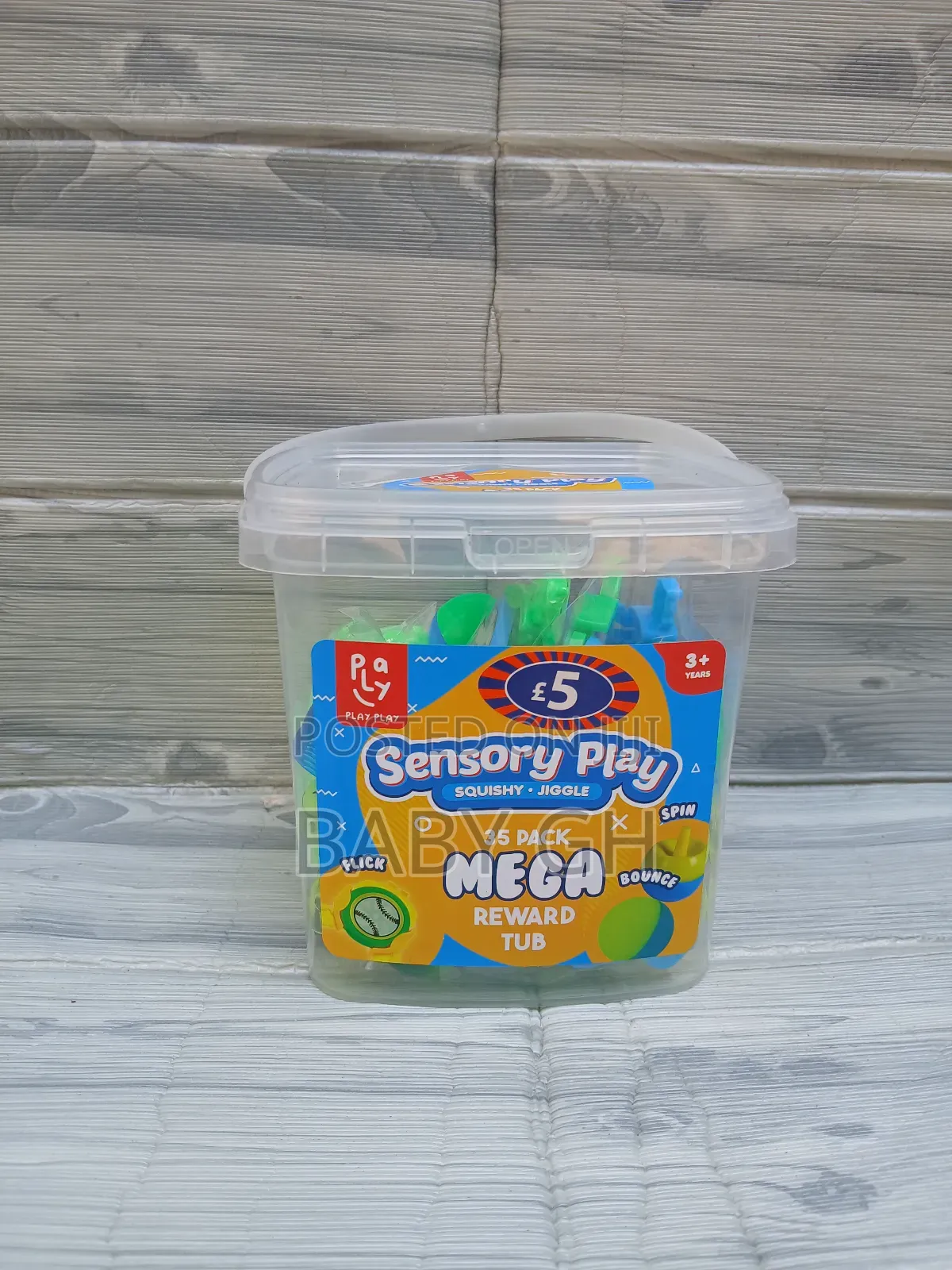 Sensory Play Squishy Tub
