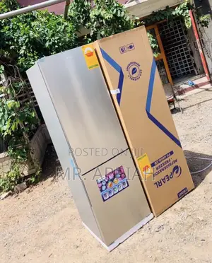 Energy Saving Pearl Pf 406b-2b Bottom Freezer Fridge.