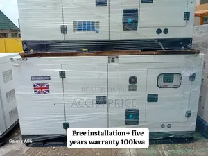 Breakthrough Power Solution Perkins 100kva Diesel Gen 100kva