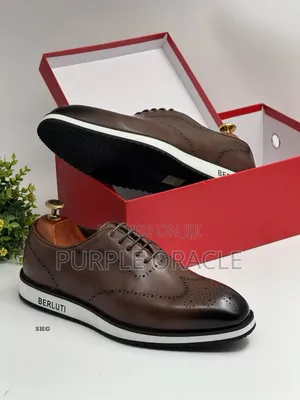 Berluti Textured Leather Everyday Sneakers