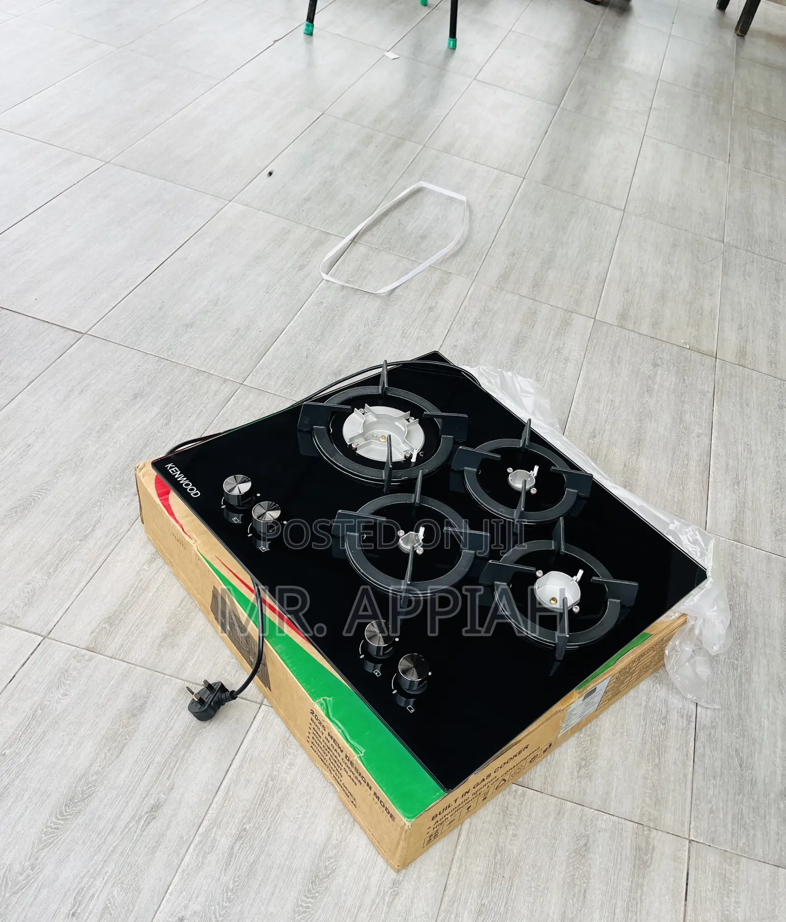 Shop Unique Kenwood 60cm in Built Ceramic Glass 4 Gas Hob