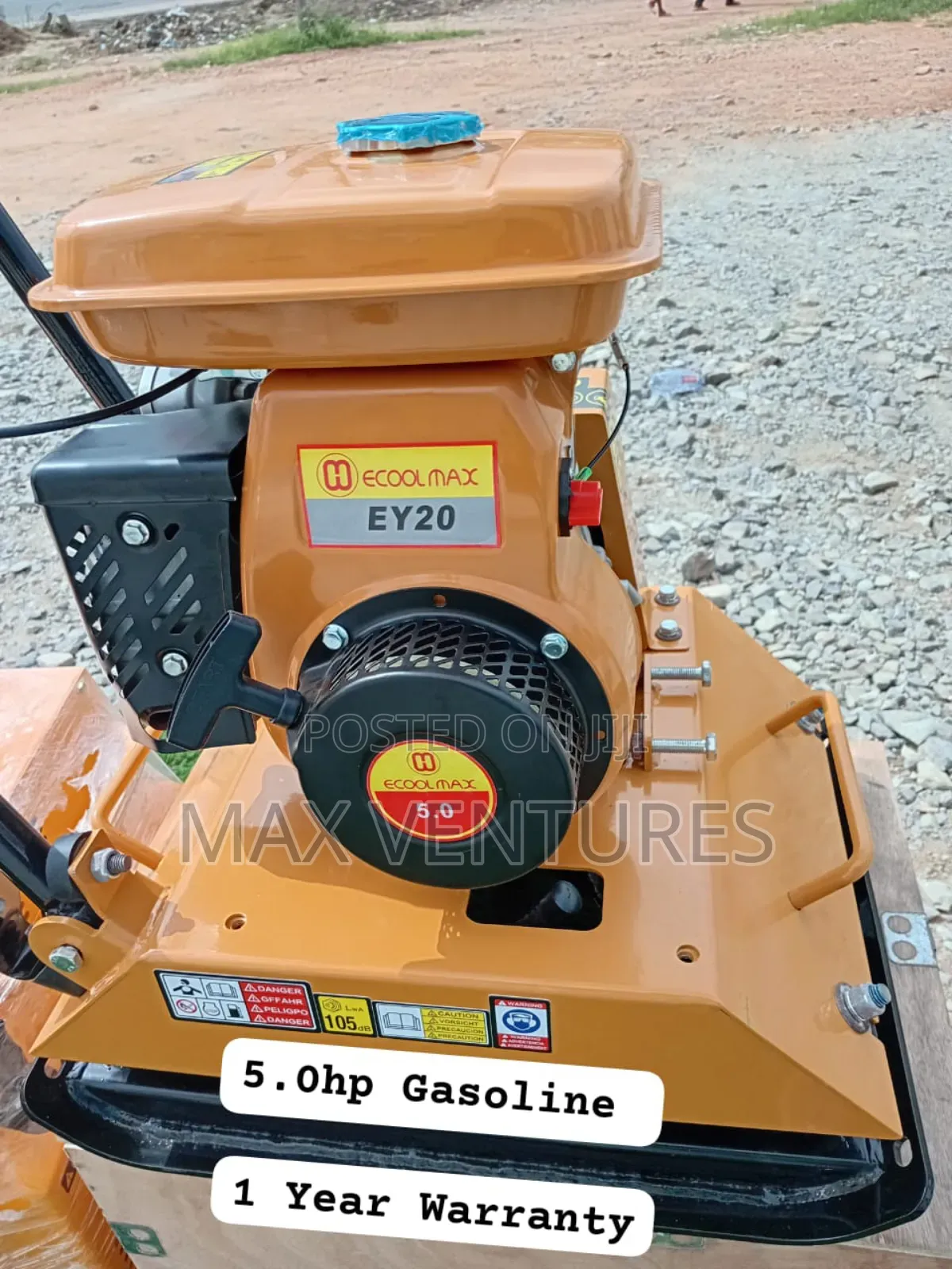 Brand New Plate Compactor Japan Made 5.0hp