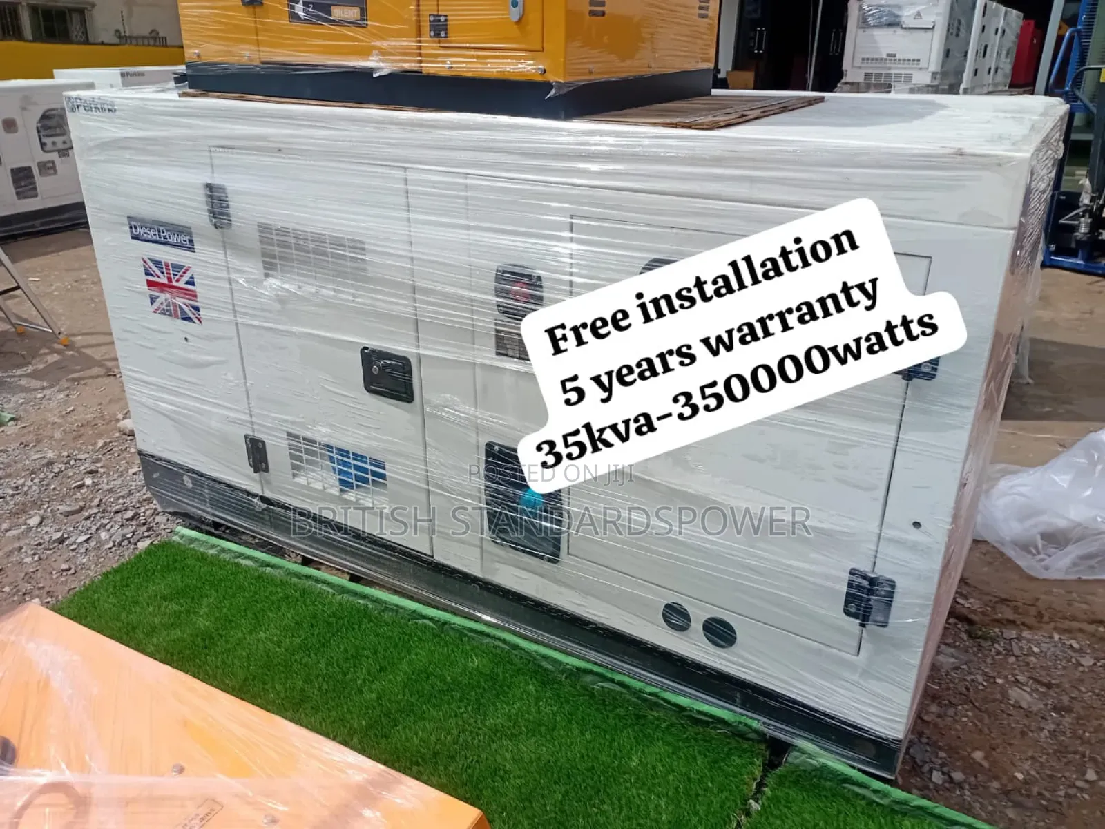 Optimised Fuel Consumption 35kva Diesel Generator