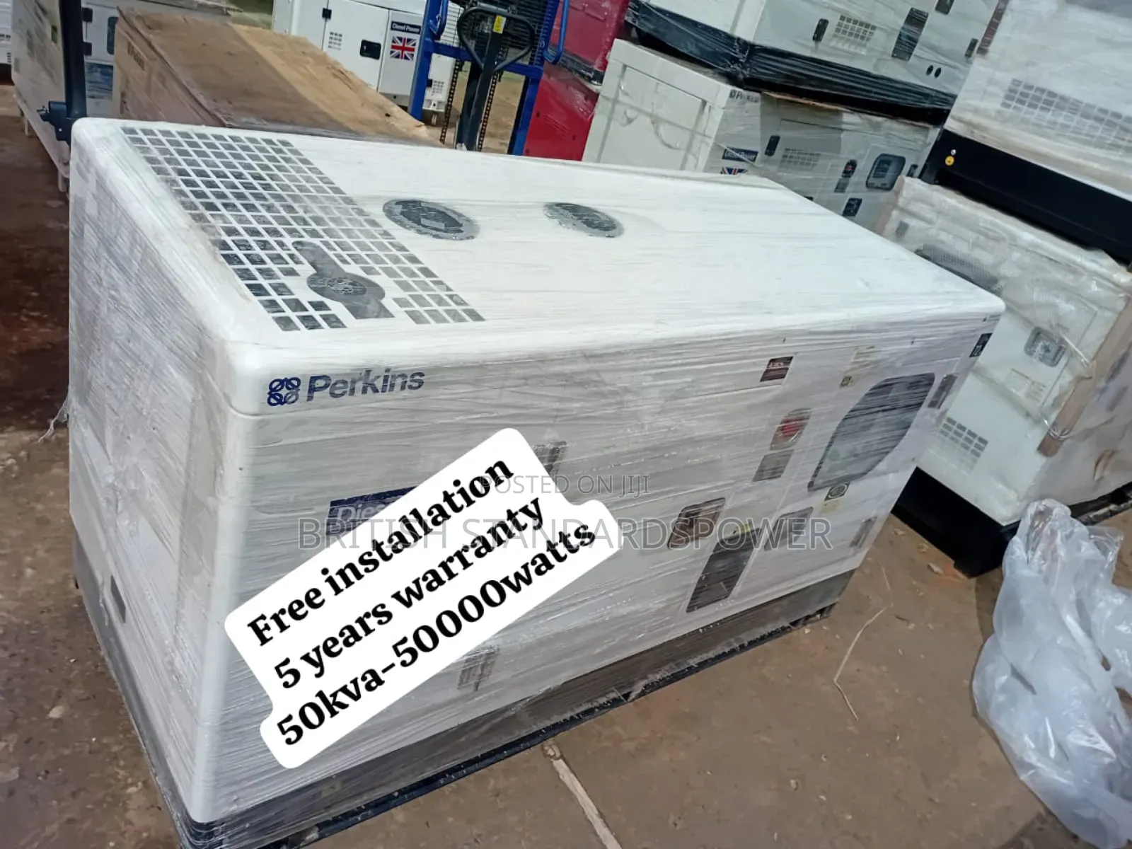 Efficient Fuel Use 50kva Silent Diesel Generator