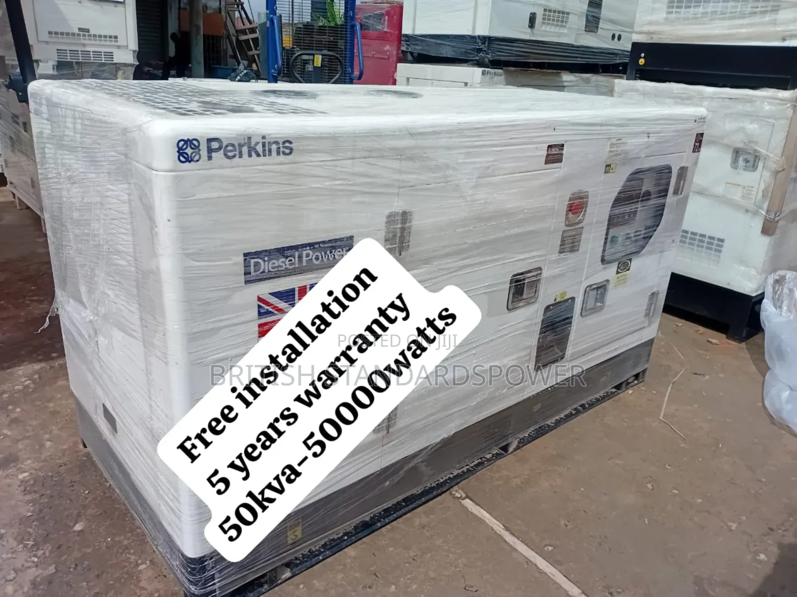 Powerful Craft 50kva Silent Diesel Generator