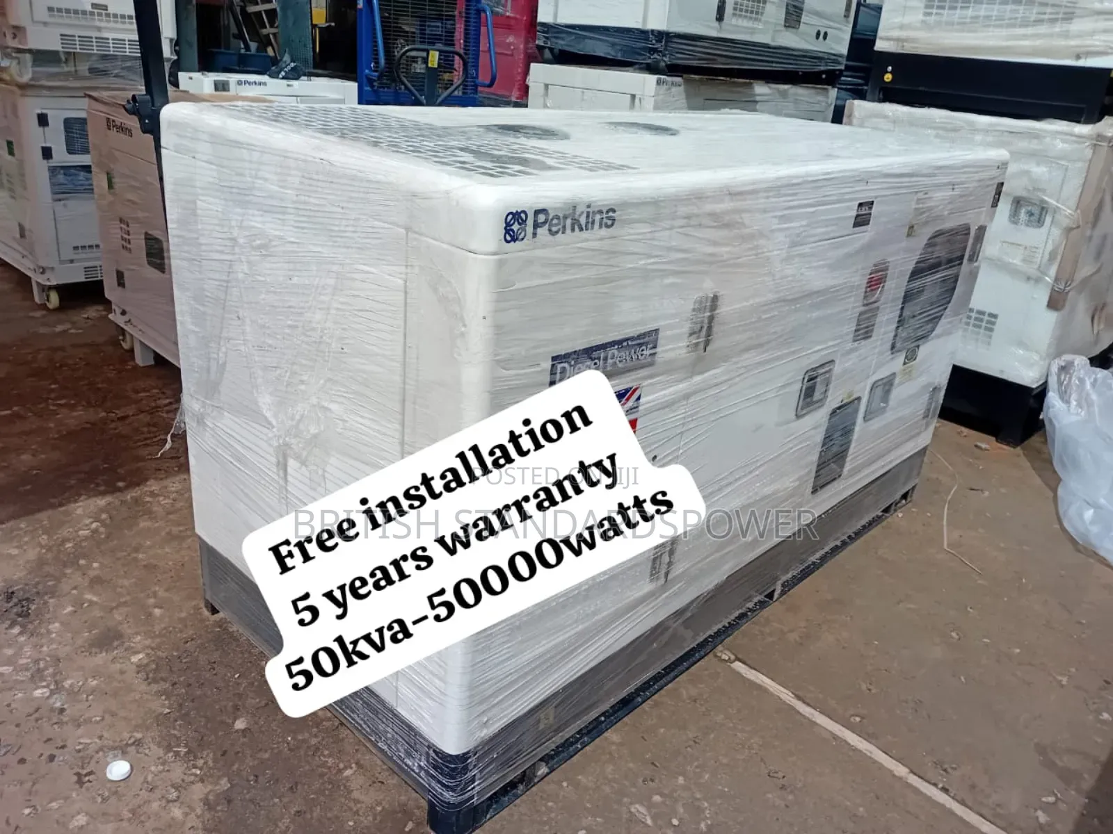 Premium Quality 50kva Silent Diesel Generator
