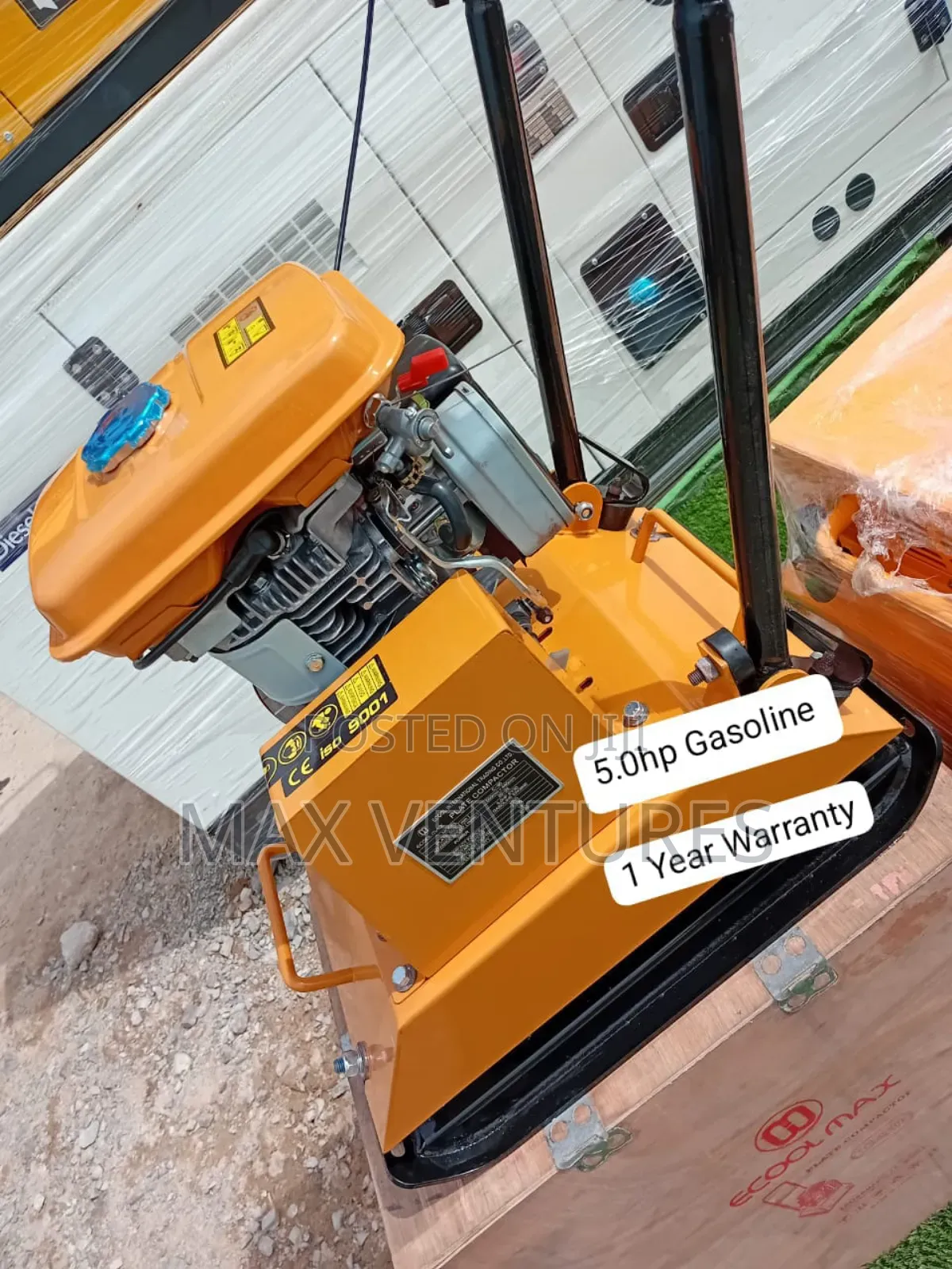 Plate Compactor 5.0hp Compact Faster, Work Smarter