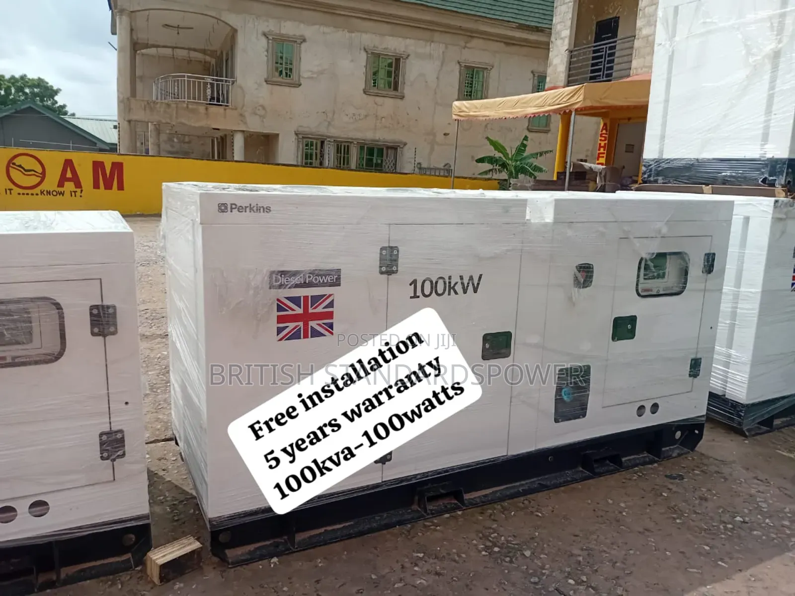 Ultimate Power 100kva Silent Diesel Generator