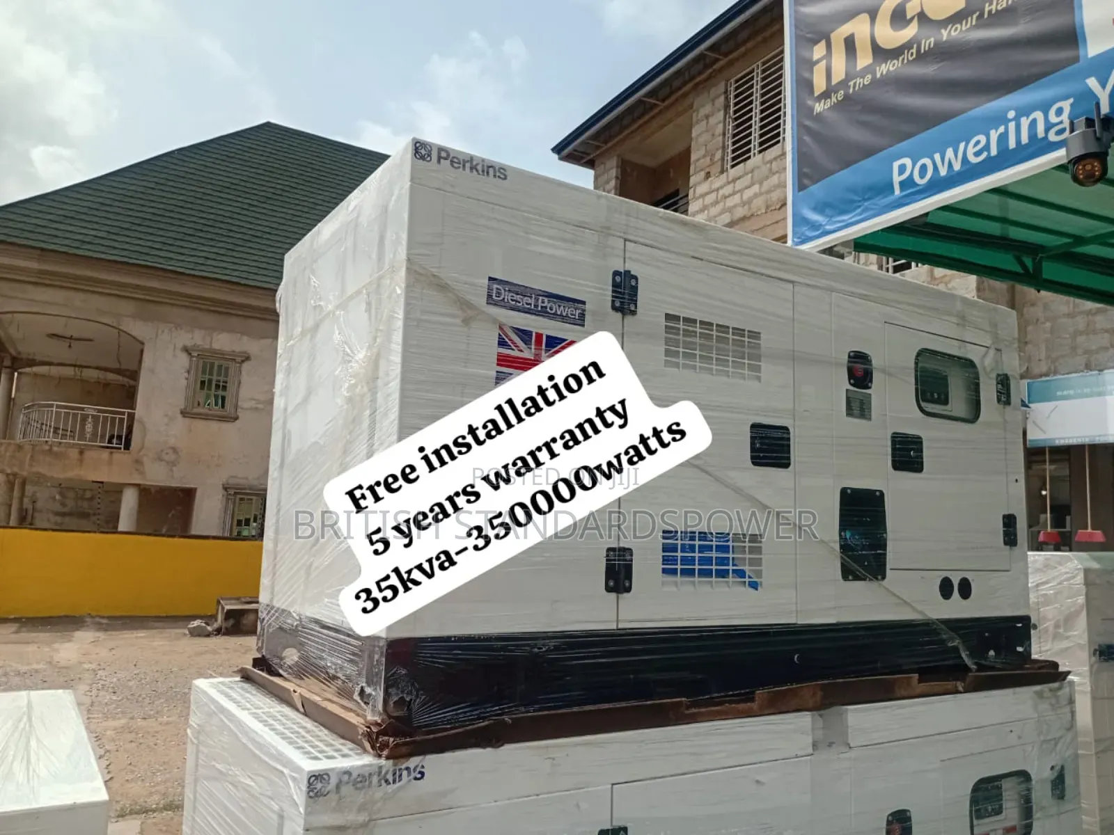 Demand Power 35kva Silent Diesel Generator