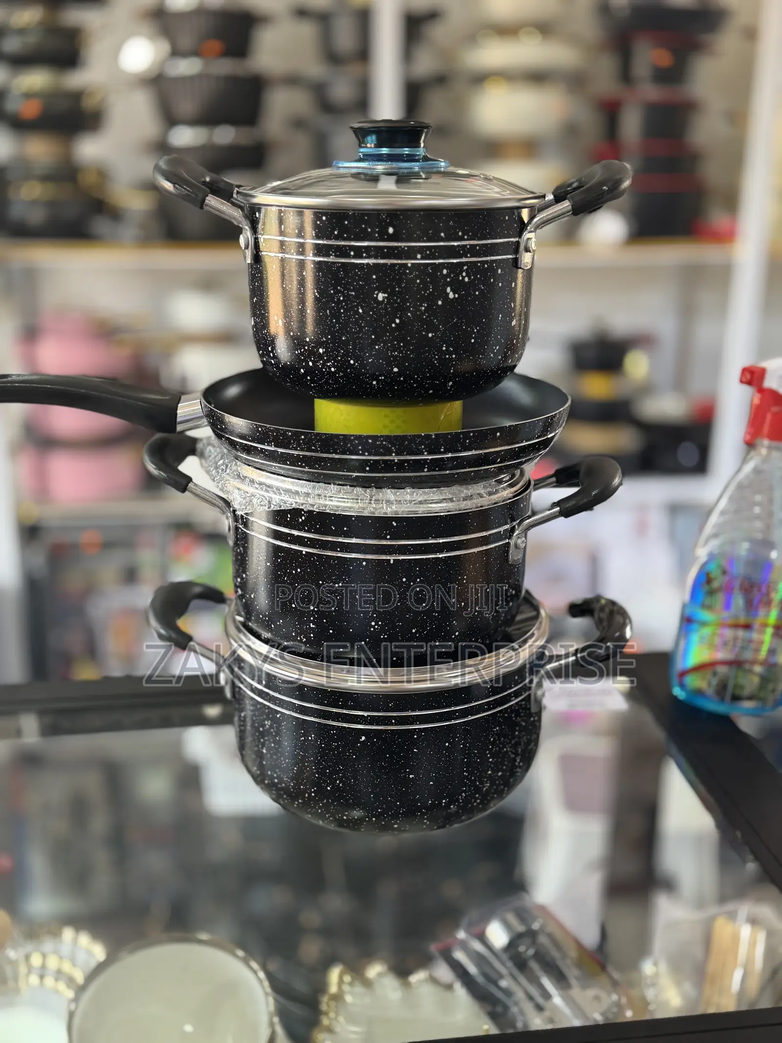 4set Non Stick Cookware