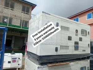 Direct Air Cooled Engine 35kva Silent Diesel Generator