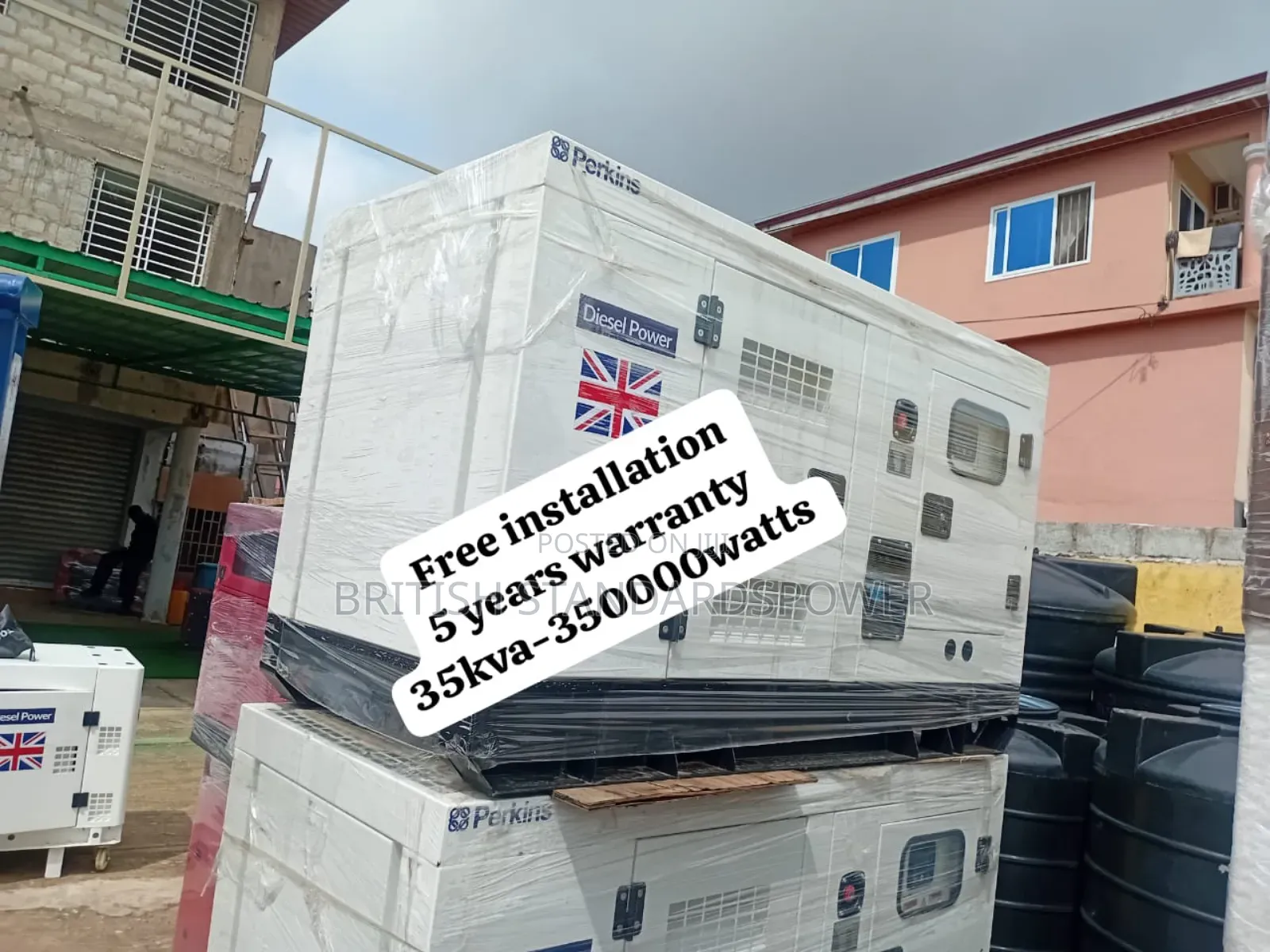 Highly Advanced 35kva Silent Diesel Generator