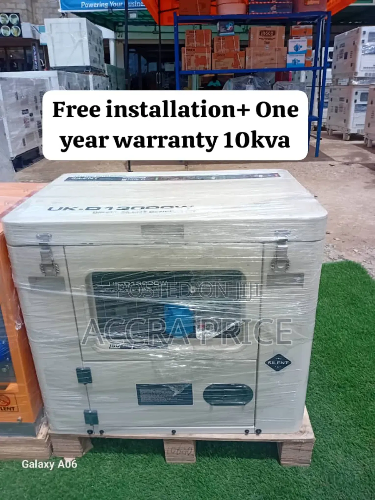 Trailblazing Generators From Uk Uk-D 10kva Diesel Genset