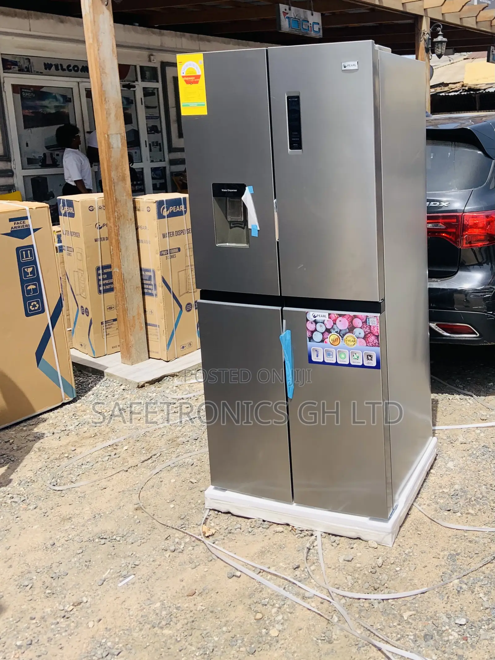 Check Out Bottomfreezer Sidebyside Pearl Pf-613md Fridge