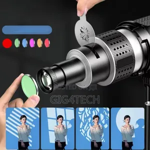 Focusing Lens Condenser Mm06 Pro Snoot Bowen With 35 Shapes