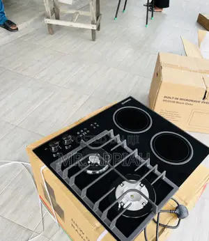 Full Glass Body Kenwood 60cm 2 Gas + 2 Electric Hob 