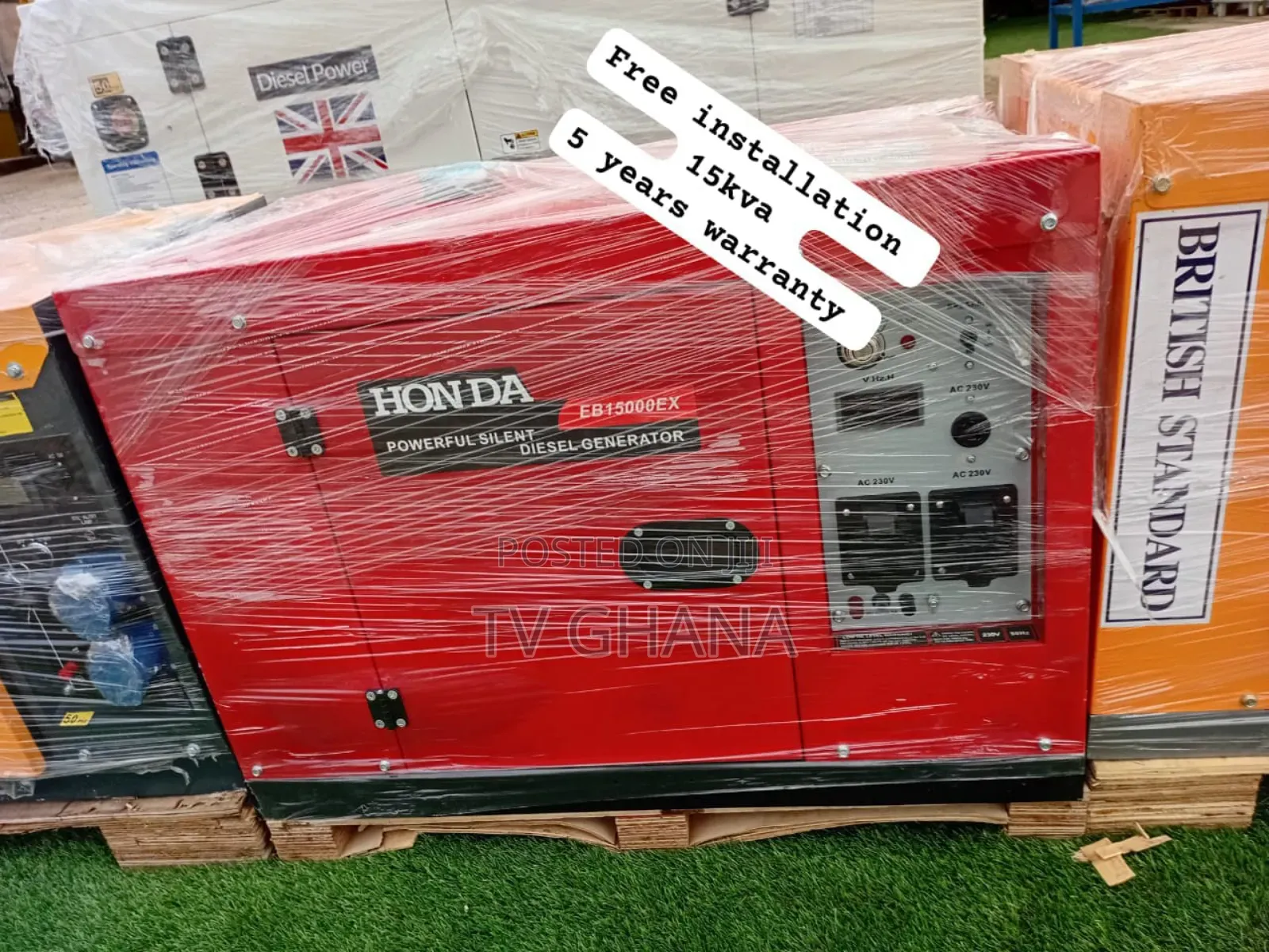 Terra Genx 15kva Honda