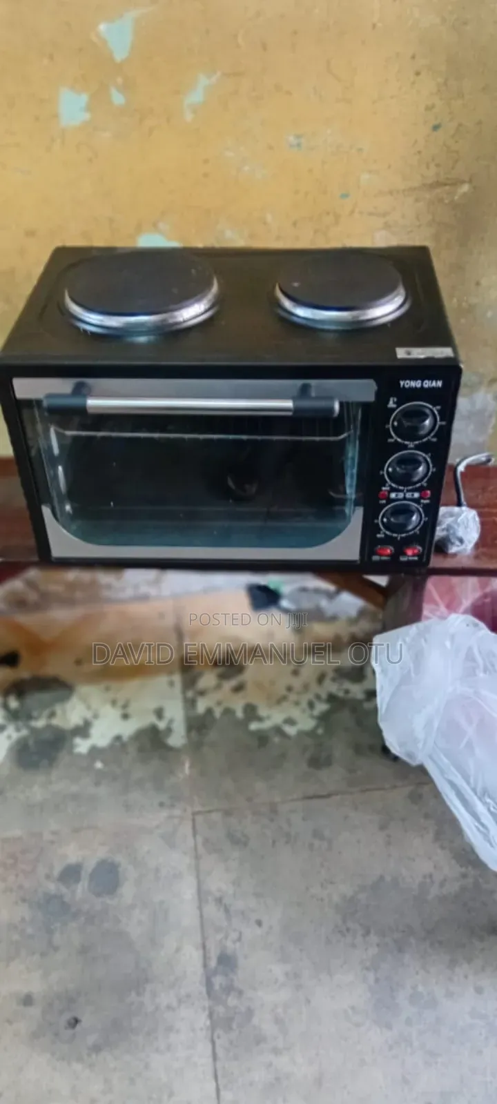 2b Electric Oven With Hot Plate