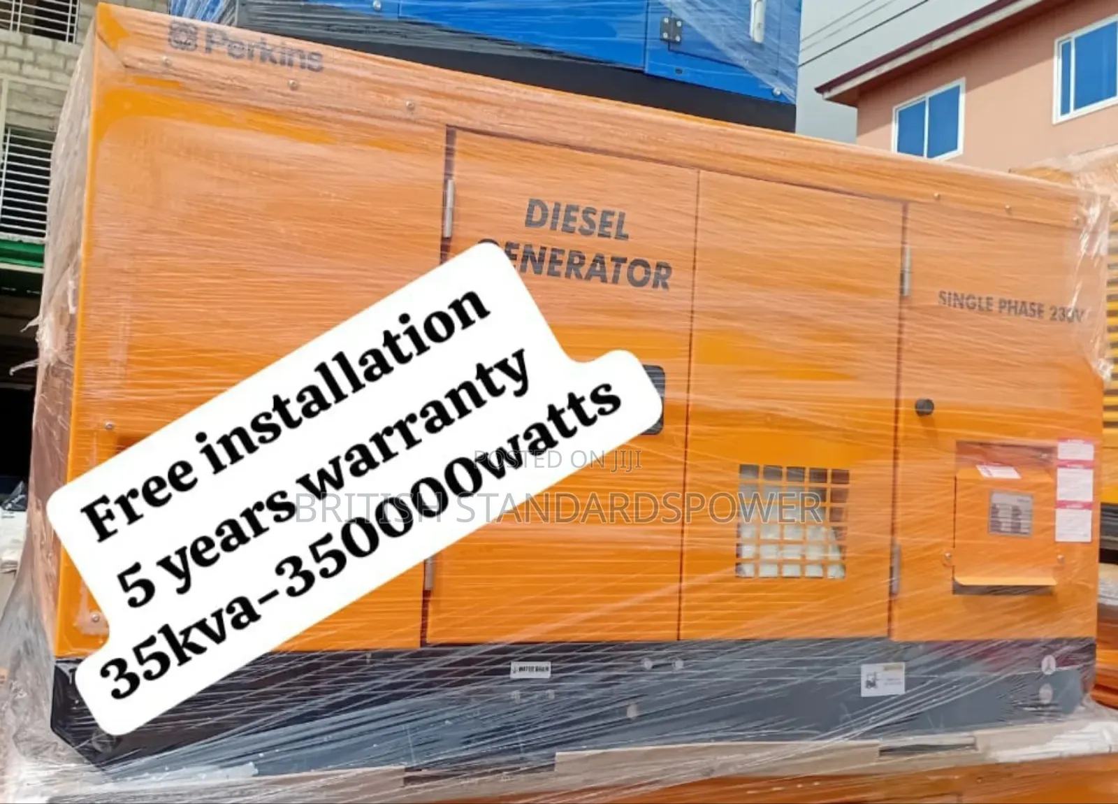 Power Shield 35kva Silent Diesel Generator